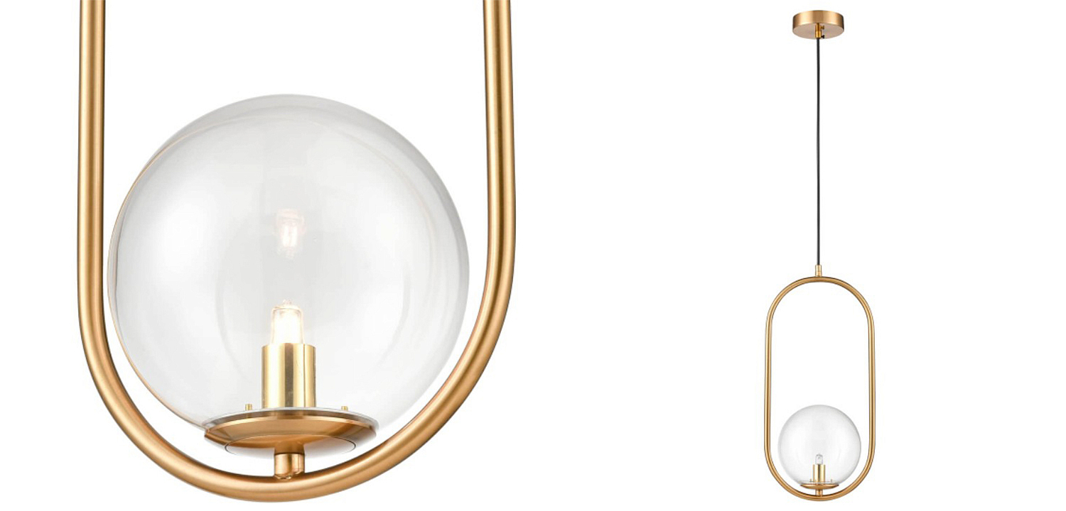 Подвесной светильник B.LUX C Ball oval gold Подвесной светильник B.LUX C Ball oval gold - Loft-Concept во Владивостоке