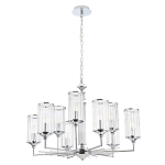 Люстра с 9-ю цилиндрическими стеклянными плафонами Jeanette варинант исполнения - 7 | Loft Concept во Владивостоке