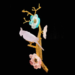 Бра с цветочным декором и птичкой Miscellaneous herbs варинант исполнения - 1 | Loft Concept во Владивостоке