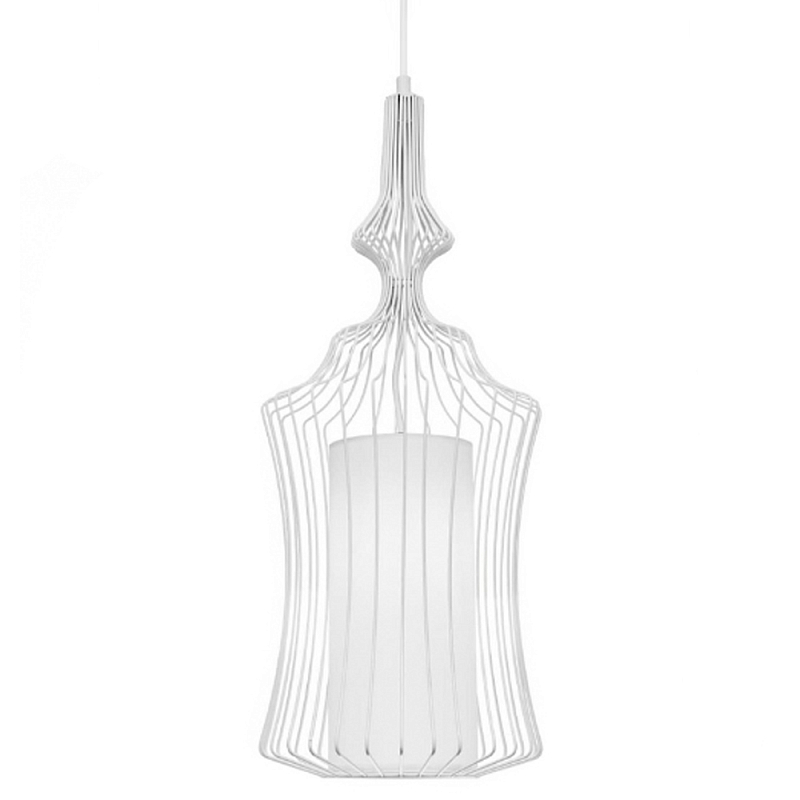 Подвесной светильник Wire Dream Pendant 4 Белый Белый Подвесной светильник Wire Dream Pendant 4 Белый Белый во Владивостоке | Loft Concept