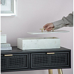 Шкатулка из белого мрамора Save Time варинант исполнения - 4 | Loft Concept во Владивостоке