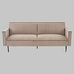 Диван современный вельветовый прямой Worcester Бежевый  варинант исполнения - 2 | Loft Concept во Владивостоке