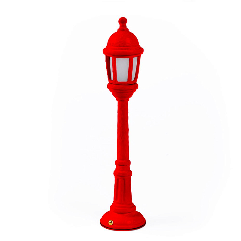 Настольная лампа Seletti Street Lamp Dining Red Красный во Владивостоке | Loft Concept 
