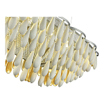 Люстра с подвесками в форме капель на серебристом каркасе Raindrop варинант исполнения - 4 | Loft Concept во Владивостоке