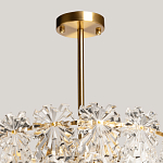 Люстра многоярусная с объемными прозрачными цветами Hanging Flowers варинант исполнения - 10 | Loft Concept во Владивостоке