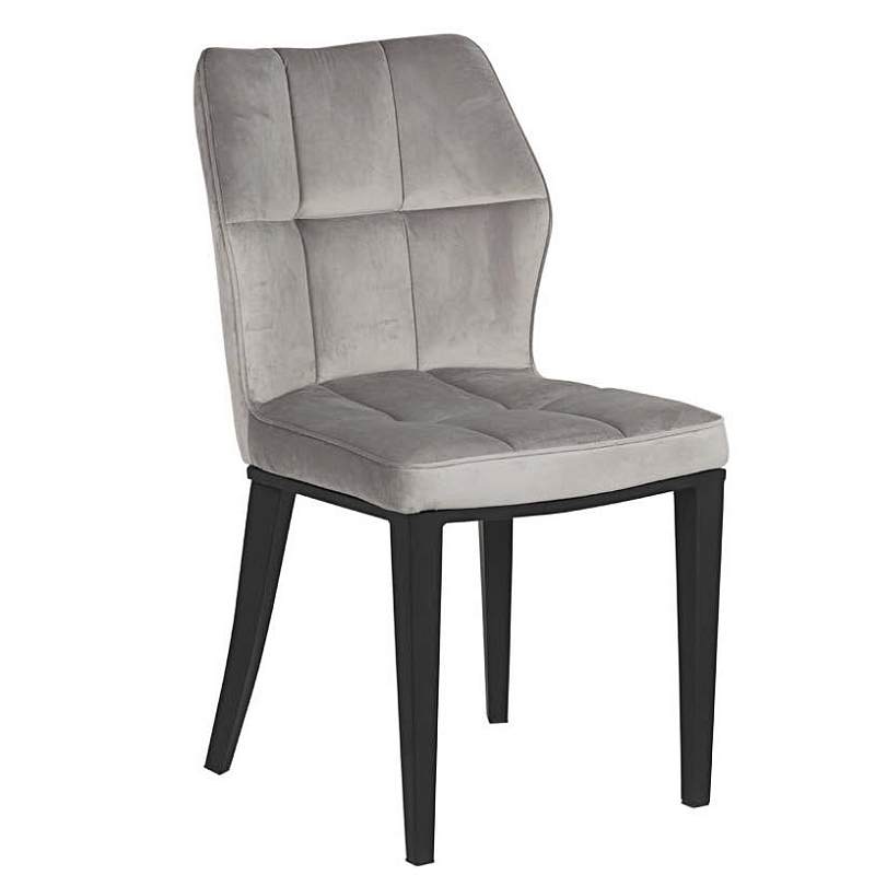 Стул Deffo Chair Серый Черный Стул Deffo Chair Серый Черный во Владивостоке | Loft Concept