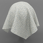 Мебельная ткань Шенилл голубой цвет 142 см T4-45 варинант исполнения - 9 | Loft Concept во Владивостоке