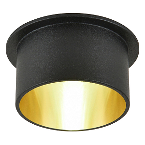 Встраиваемый спот черного цвета Pelly