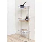 Полка напольная трехъярусная для ванной Bathroom Floor Shelf варинант исполнения - 1 | Loft Concept во Владивостоке