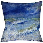 Подушка декоративная морской принт Impressionism in Art варинант исполнения - 1 | Loft Concept во Владивостоке