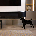 Лампа COLLECTION OF DOGS с абажуром Бультерьер варинант исполнения - 8 | Loft Concept во Владивостоке
