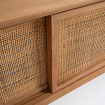 ТВ-тумба из массива тика Busto TV Stand варинант исполнения - 4 | Loft Concept во Владивостоке