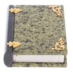 Шкатулка в виде книги из натурального камня змеевик Stone Casket варинант исполнения - 1 | Loft Concept во Владивостоке