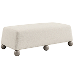 Дизайнерская Банкетка Wakonda с деревянными шариками  варинант исполнения - 1 | Loft Concept во Владивостоке