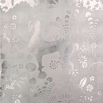 Обои ручная роспись в стиле Арт-деко Rateau Bas Relief on Tarnished Silver gilded paper варинант исполнения - 1 | Loft Concept во Владивостоке