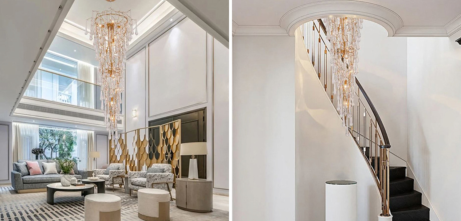 Люстра Waterfall Chandelier Crystal Drops Люстра Waterfall Chandelier Crystal Drops - Loft-Concept во Владивостоке