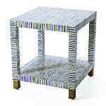 Тумба Прикроватная Snartoon Bone Inlay Bedside Cabinet варинант исполнения - 1 | Loft Concept во Владивостоке