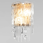 Бра с эффектом стекающего стекла и прозрачными трубками Textured Glass варинант исполнения - 4 | Loft Concept во Владивостоке