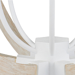 Подвесной светильник из дерева в форме сферы Eco Light варинант исполнения - 1 | Loft Concept во Владивостоке