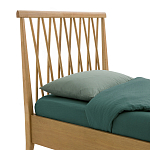 Кровать детская из массива гевеи Eliza варинант исполнения - 4 | Loft Concept во Владивостоке