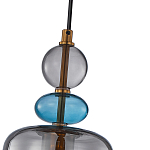 Подвесной светильник со стеклянным плафоном дымчатого цвета Prestige варинант исполнения - 4 | Loft Concept во Владивостоке