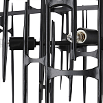 Люстра черная остроконечной формы Black Satin варинант исполнения - 2 | Loft Concept во Владивостоке