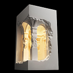 Встраиваемый в стену гипсовый светильник под покраску с колоннами и арками в античном стиле Antiquity Athena варинант исполнения - 7 | Loft Concept во Владивостоке