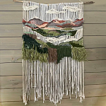  Гобелен Волшебный Лес в зеленых тонах Magic Forest I  варинант исполнения - 5 | Loft Concept во Владивостоке