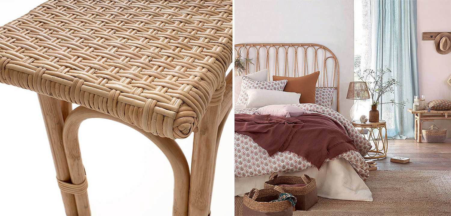 Банкетка Ole Wicker Rattan Banquet Банкетка Ole Wicker Rattan Banquet - Loft-Concept во Владивостоке