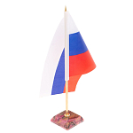 Флагшток на подставке из натурального камня Stone Flagpole варинант исполнения - 2 | Loft Concept во Владивостоке