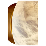 Бра в форме диска из натурального камня Cryptocrystalline Stone варинант исполнения - 3 | Loft Concept во Владивостоке