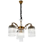 Подвесная люстра с плафонами с виде трубчатых хрустальных подвесок Cadice Chandelier варинант исполнения - 2 | Loft Concept во Владивостоке