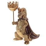 Подсвечник в виде дракона Dragon candlestick Green Gold Brown L or R варинант исполнения - 5 | Loft Concept во Владивостоке