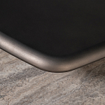 Столик журнальный квадратный  с полкой Sculptural Marble Accent с мрамором  варинант исполнения - 6 | Loft Concept во Владивостоке