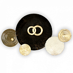 Панно настенное Blank Sheet Ring варинант исполнения - 1 | Loft Concept во Владивостоке