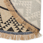 Ковер круглый из комбинированного состава Fantasy варинант исполнения - 4 | Loft Concept во Владивостоке