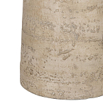 Столик приставной с круглой столешницей Textured Cream Table варинант исполнения - 4 | Loft Concept во Владивостоке