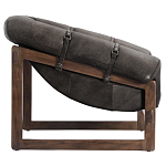 Кресло Duncan винтажная черная кожа варинант исполнения - 3 | Loft Concept во Владивостоке