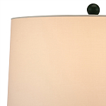 Настольная лампа зеленая с тканевым абажуром Splashes of Green Moss варинант исполнения - 3 | Loft Concept во Владивостоке