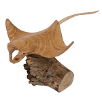 Статуэтка из дерева скат Animals of the World варинант исполнения - 1 | Loft Concept во Владивостоке