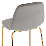 Барный стул на золотистых ножках VENDRAMIN Grey варинант исполнения - 7 | Loft Concept во Владивостоке