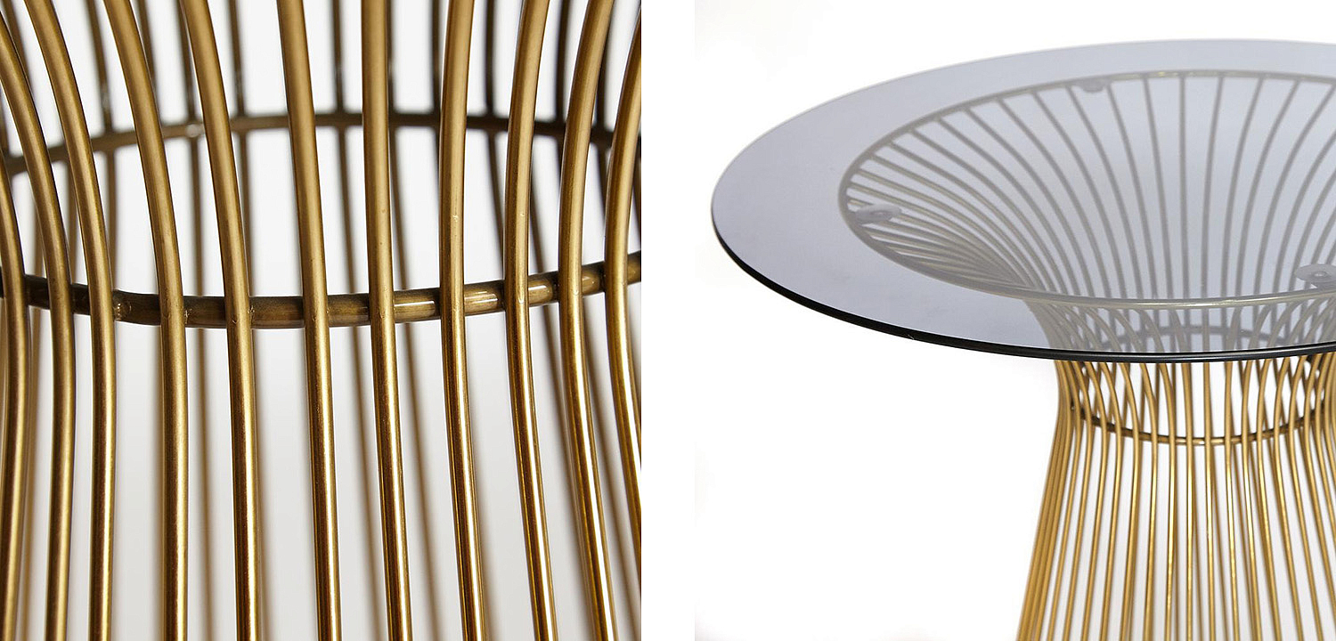Обеденный стол Platner table gold Обеденный стол Platner table gold - Loft-Concept во Владивостоке