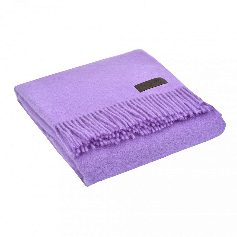 Плед DALIA 3827 Marzotto Violet Dusk ( фиолетовый сумрак ) во Владивостоке | Loft Concept 