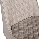 Стул барный светло-серый из экокожи Spectacular High Bar Stool варинант исполнения - 3 | Loft Concept во Владивостоке