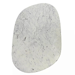 Журнальный столик овальный с мраморной столешницей Decor Showcase варинант исполнения - 2 | Loft Concept во Владивостоке