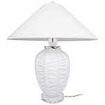 Настольная лампа керамическая с абажуром Valencia варинант исполнения - 2 | Loft Concept во Владивостоке