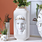 Ваза с золотисто-белыми фрагментами Faces of Imagination варинант исполнения - 4 | Loft Concept во Владивостоке