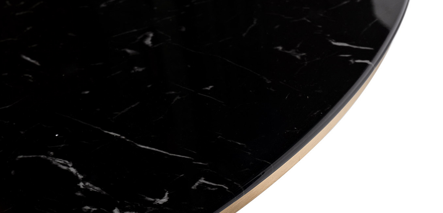 Стол Tulip black Marble 120 Стол Tulip black Marble 120 - Loft-Concept во Владивостоке