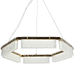 Светодиодная люстра с рельефным стеклом ICE GLASS 70 варинант исполнения - 1 | Loft Concept во Владивостоке