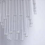 Бра с круглым основанием и длинными прозрачныи стеклянными трубками Nembus варинант исполнения - 6 | Loft Concept во Владивостоке